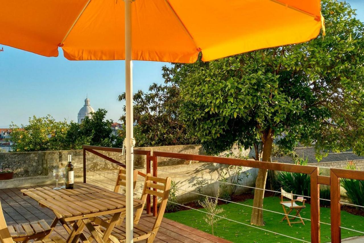 Central 2 Bedroom Apt W/Garden And Pantheon Views 리스본 외부 사진